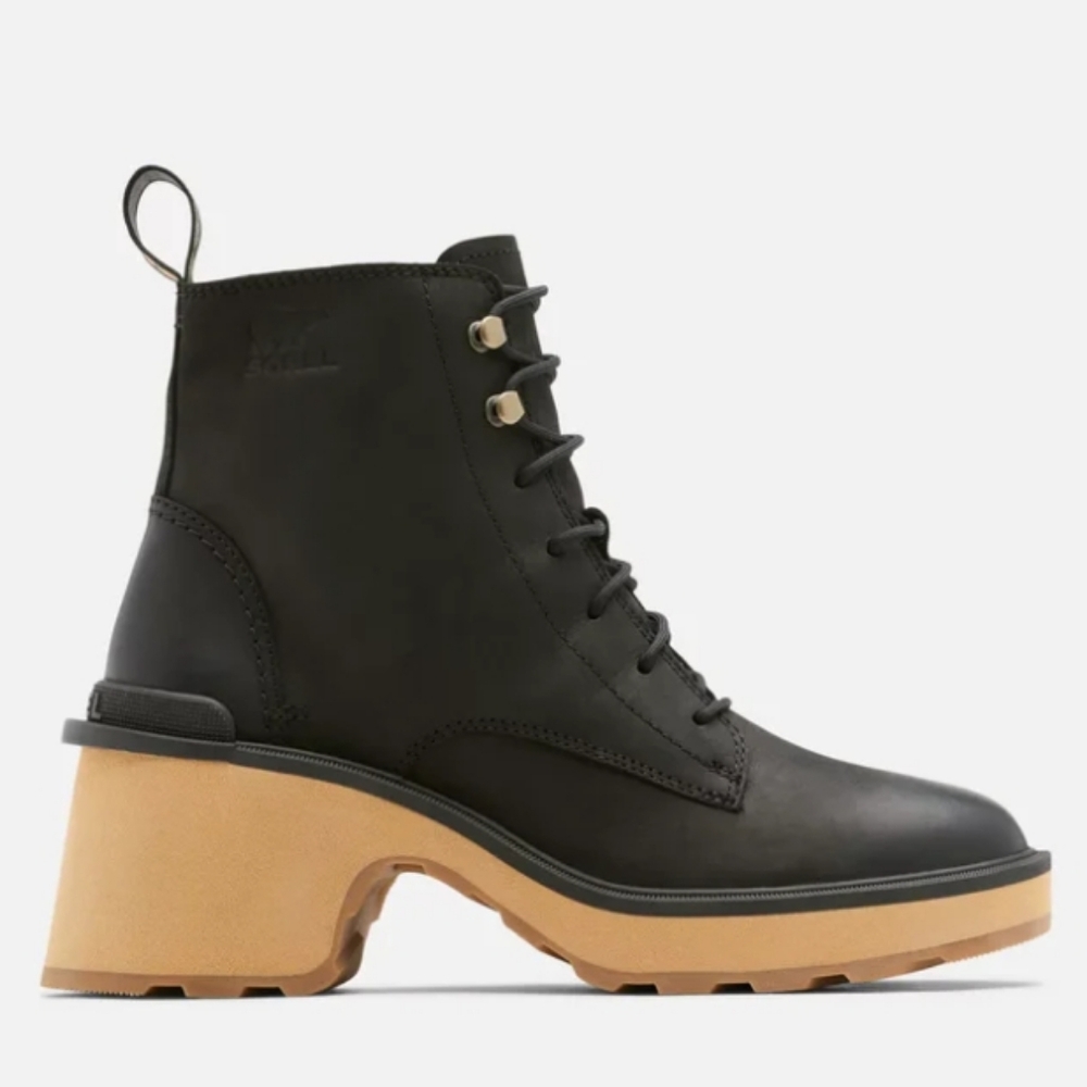 Sorel Hi-Line Heel Lace Boot Sz 8.5